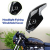 Headlight Fairing Windshield Cover For Triumph Bonneville T100 T12 GBLK~BC1