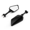 5mm 1 Pair Rear View Mirrors(left&right) For Kawasaki Ninja 250R EX250 2008-2013 Black