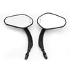 Pair Rear View Mirrors Fit For Harley Street 500 XG500 2016-2017 Heritage Softail  Classic FLSTC 1988-2017 Freewheeler  FLRT 2015-2017 Black