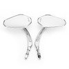 Pair Rear View Mirrors Fit For Harley Street 500 XG500 2016-2017 Heritage Softail  Classic FLSTC 1988-2017 Freewheeler  FLRT 2015-2017 Chrome