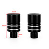 CNC Pair M10 Mirror Blanking Plugs Bolts Fit For BMW R1200GS LC 2013-2016 (Water cooling) BLK