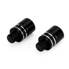 CNC Pair M10 Mirror Blanking Plugs Bolts Fit For BMW R1200GS LC 2013-2016 (Water cooling) BLK