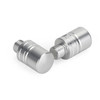 CNC Pair M10 Mirror Blanking Plugs Bolts Fit For BMW R1200GS LC 2013-2016 (Water cooling) SIL