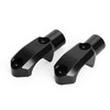 CNC Pair Master Cylinder Handlebar Clamps 10mm x 1.5mm Mirror Fit For BMW G310R 2017-2021 R1200GS / Adventure 2013-2018 BLK