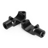 CNC Pair Master Cylinder Handlebar Clamps 10mm x 1.25mm Mirror Fits for Suzuki BLK~BC1