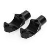 CNC Pair Master Cylinder Handlebar Clamps 10mm x 1.25mm Mirror fits For Kawasaki BLK~BC3