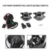 Front LED Fog Light Driving Lamp Switch Wiring Kit For Honda 2022 Civic Sedan/Hatchback/Si