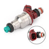 Fuel Injectors 23250-35040 Fit For Toyota 4Runner 1989-1995 2.4L Pickup 1989-1995 2.4L RED