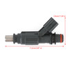 Fuel Injectors 23250-0D030 Fit For TOYOTA COROLLA SED/WG (JPP) (CDE120,NDE120,ZZE12#) [EU] BLK