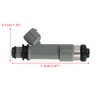 Fuel Injector 4PCS 297500-0540 Fit For Suzuki Jimny Liana Swift SX4 1.3L 1.6L 2005-2014 4PCS