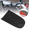 PU Leather Rear Fender Fit For harley Sportster 1200 Custom Anniversary XL1200C : 2013 883 Roadster XL883R : 2005¨C2015 BLK