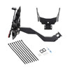 Real carbon fiber Rear Mudguard Fender Bracket Holder LED Fit For Honda CB650R 2021+ CBN