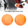 Turn Signal Light Lenses Cover Fit for Kawasaki Vulcan 2000 / 1600 Classic Nomad 1600 2005 Amber