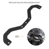 Motorcycle Fog Lamp Rally Spotlight Bracket Fit for Triumph Tiger 900 RALLY PRO 2020-2022 Black