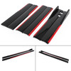 86.6" Universal Side Skirt Extensions Rocker Panel Splitters Lip Polypropylene