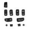 11 Pieces Control Switch Cap Buttons Fits For Glide Road King Models 14-19