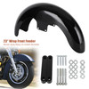 23" Wrap Front Fender For Touring Electra Street Road Glide Baggers FLHT FLHR