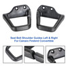 Black Seat Belt Shoulder Guides For 1993-2002 Camaro Firebird Convertible