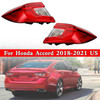 2x Side Tail Light Rear Lamp 33550TVAA01 33500TVAA01 For Honda Accord 18-2021 US