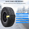 2PCS Tire Recovery Tracks Traction Chain For Snow Mud Sand Sedan SUVs