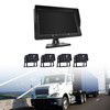 10.1" Monitor DVR Driving Video Recorder for RV Truck Bus + 4 Backup Camera