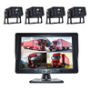 10.1" Monitor DVR Driving Video Recorder for RV Truck Bus + 4 Backup Camera