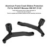 Aluminum Frame Crash Sliders Protection Fit For Ducati Monster 950 937 21-22