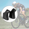 One Pair of Shield Brake Lever Hoods For Super record Black