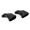 One Pair of Shield Brake Lever Hoods For Super record Black