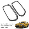 Front Bumper Grill Frame Cover Trim Fit BMW X2 Series F39 2018-2021 Carbon Fiber