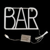 BAR LED Neon Sign Lights Bedside Night Light Lamp Kids Children Room USB Powered Blu