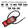 Gas Leak Detector Portable Combustible Gas Detector LCD Tester Visual Leakage