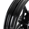 Glossy Black Front Wheel Rim For Kawasaki Z400 EX400 Ninja 400 ABS 2018-2022
