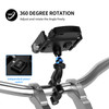 15W Phone Wireless Charge Bracket Extension Bracket Black B For Moto Scooter