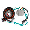 Magneto Stator + Voltage Rectifier + Gasket For Yamaha ATV YFZ450 2004-2008