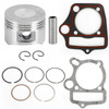 Piston Ring Gasket Set 52.4mm for Kazuma Taotao Sunl Coolster Roketa 110cc 125cc