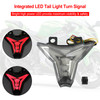 Integrated Tail Light Turn Signal For KAWASAKI Ninja ZX10R Z1000 2013-2022 Black