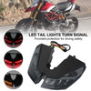 Tail Lights Turn Signal For DUCATI HYPERMOTARD 821 939 950 SP 2012-2021 Black