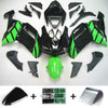 Kawasaki ZX6R 636 2007-2008 Amotopart Fairing Kit Generic #120