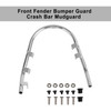 Crash Bar Front Fender Bumper Guard Mudguard Fit for Vespa Sprint 150 Primavera 125 150 2016-2021 Chrome