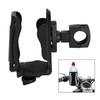 25MM Cup Holder Beverage Water Bottle Cage Mount Handlebar For Motorbike Black