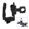 25MM Cup Holder Beverage Water Bottle Cage Mount Handlebar For Motorbike Blue