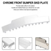 Chrome Front Bumper Skid Plate Fit for Chevy Silverado 1500 Truck 2014-2015