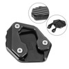 Kickstand Enlarge Plate Pad fit for Yamaha MT-09 MT 09 2021-2022 Black