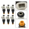 6PCS Motorcycle Fuel Injector 0280150705 For BMW K1 K100 K1100 K1200 RS LT GT