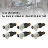 6PCS Motorcycle Fuel Injector 0280150705 For BMW K1 K100 K1100 K1200 RS LT GT