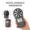 Digital Anemometer Thermometer Handheld Wind Speed Meter Gauge Air Flow Tester