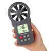 Digital Anemometer Thermometer Handheld Wind Speed Meter Gauge Air Flow Tester