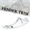 Front Fender Leading Edge Tip Trim Accent Chrome For Touring FLHX FLTR