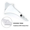 Rear Fender Leading Edge Tip Trim Accent Chrome For Touring FLHX FLTR